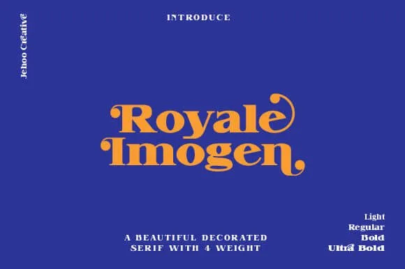 Royale Imogen font