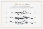 Royalite Script Family Font