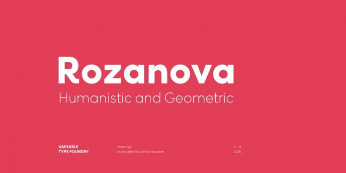 Rozanova Font