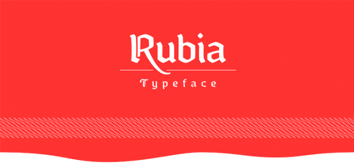 Rubia Font