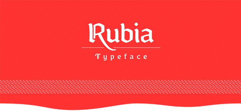 Rubia Font