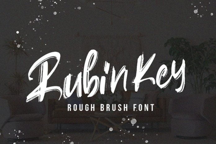 Rubinkey Rough Font