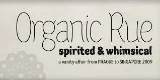 Rue Display Font