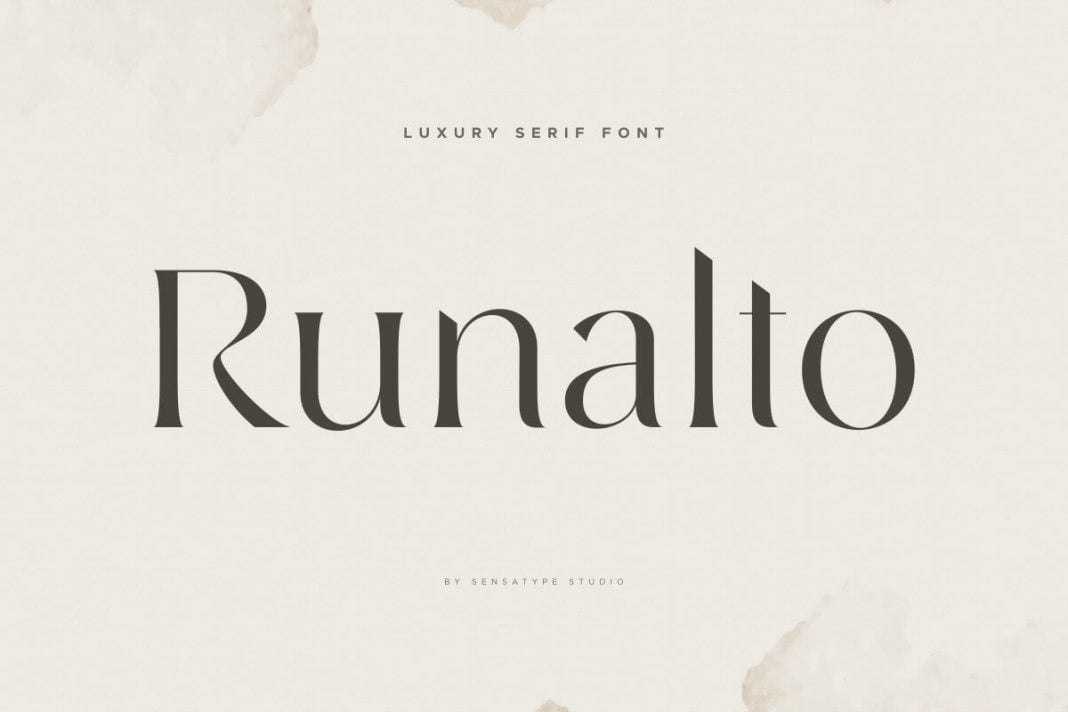 Runalto - Luxury Serif Font