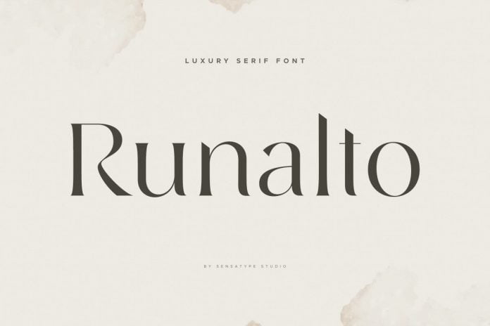 Runalto - Luxury Serif Font
