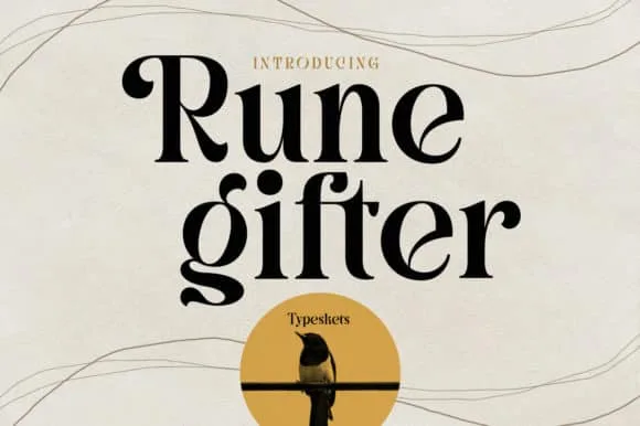 Rune Gifter Font Rune Gifter Font
