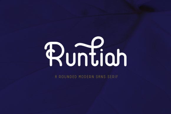 Runtiah Font
