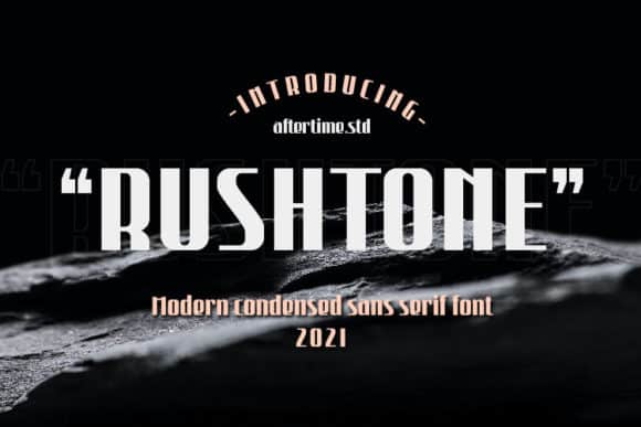 Rushtone Font