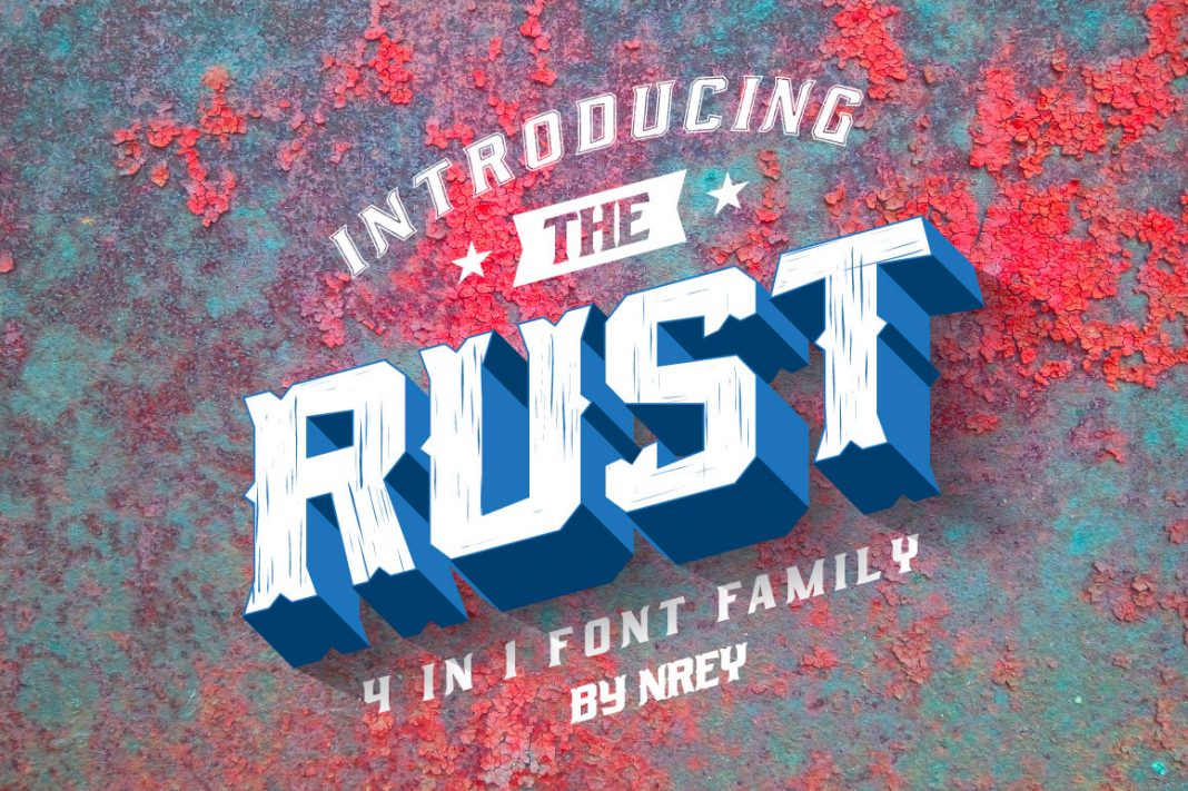 Rust Font