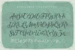 Rusted Brushpen Font