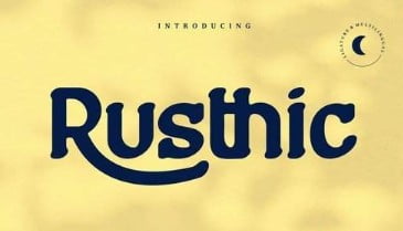 Rusthic Sans-Serif Font