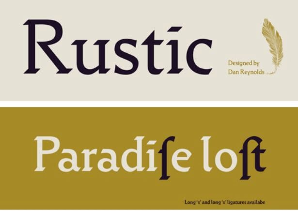 Rustik family Font