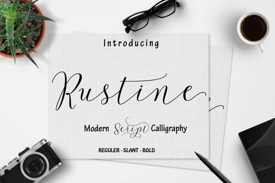 Rustine Script Font