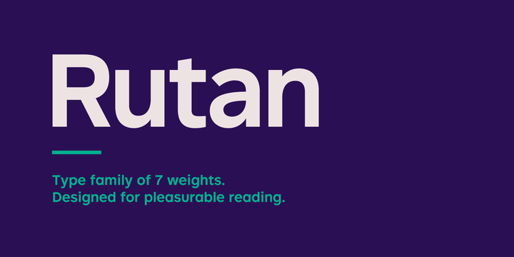 Rutan Font Free Download