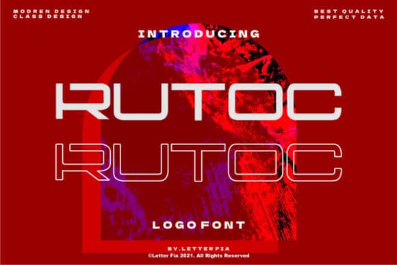 Rutoc Font