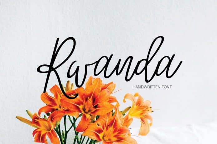 Rwanda Handwritten Script Font