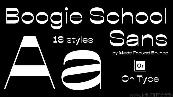 Boogie School Sans Font