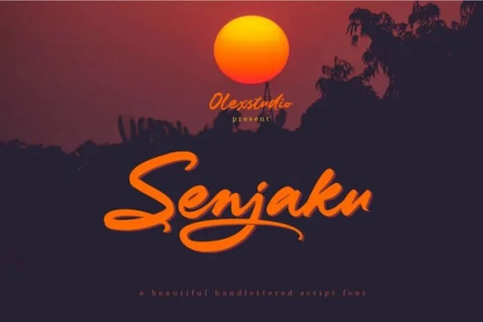SENJAKU - Handlettered