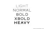 SIGNAL Display Headline Typeface Font