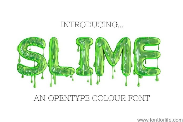 SLIME - OTF font