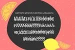 SS Farmhouse Lemonade Font