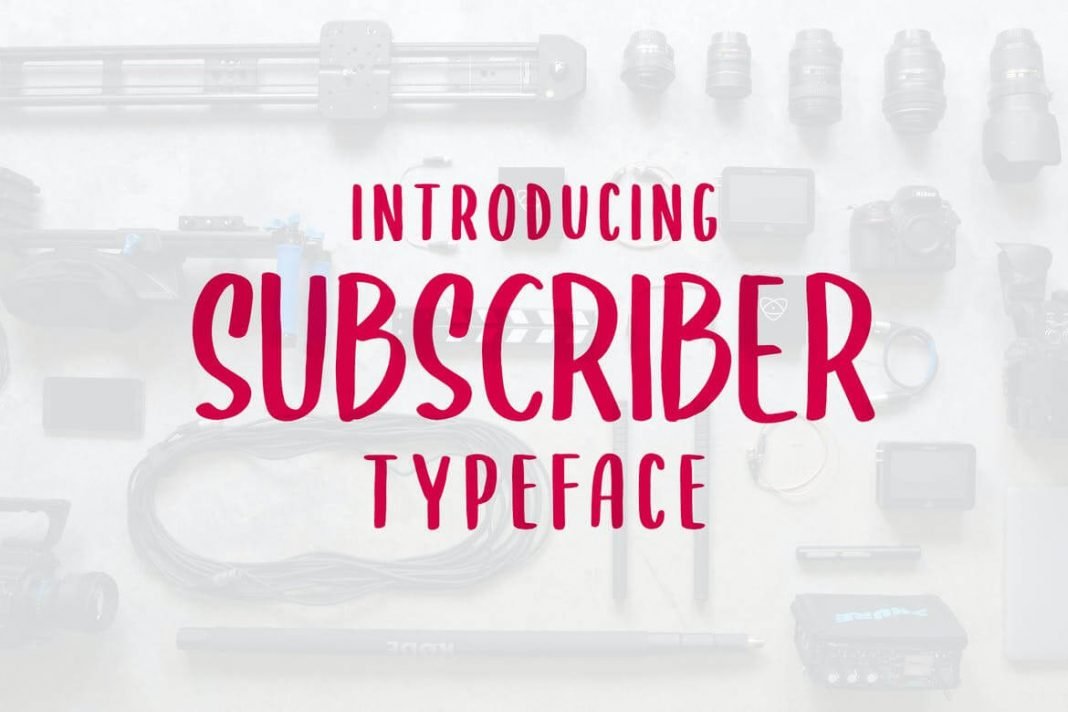 SUBSCRIBER Font