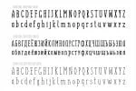 SUNN Line Serif Extended Font