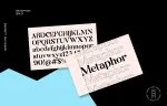 Metaphor Bold Font
