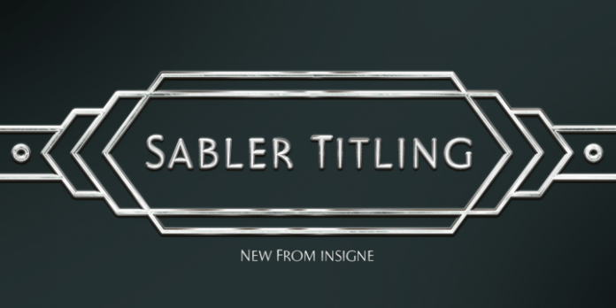 Sabler Titling Font