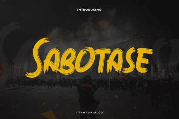 Sabotase Font