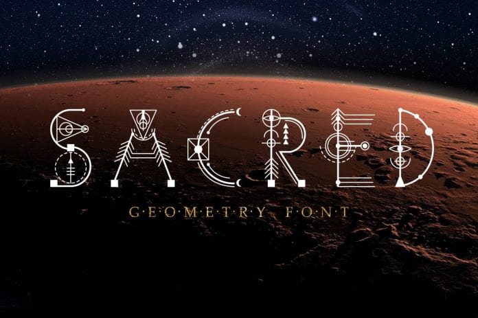 Sacred Geometry Font