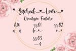 Sacred Love Font