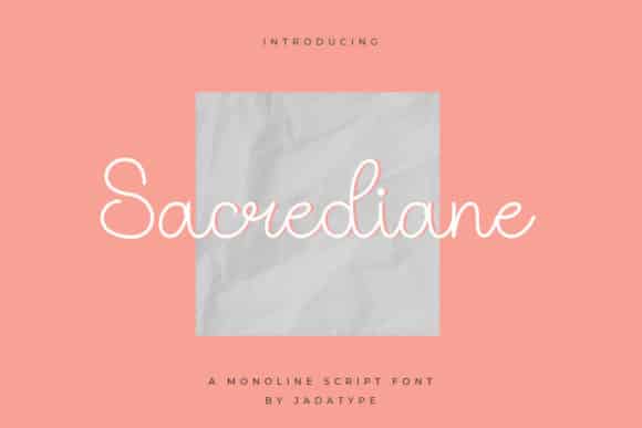 Sacrediane Font Sacrediane Font