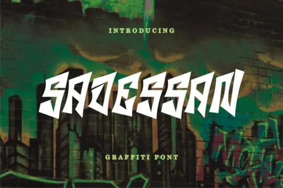 Sadessan Font Sadessan Font