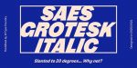Saes Grotesk Font Family