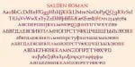 Salden Font