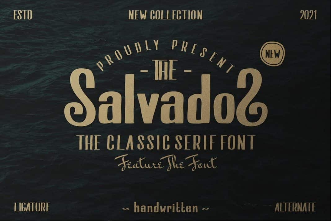 Salvados - Slab Serif Font