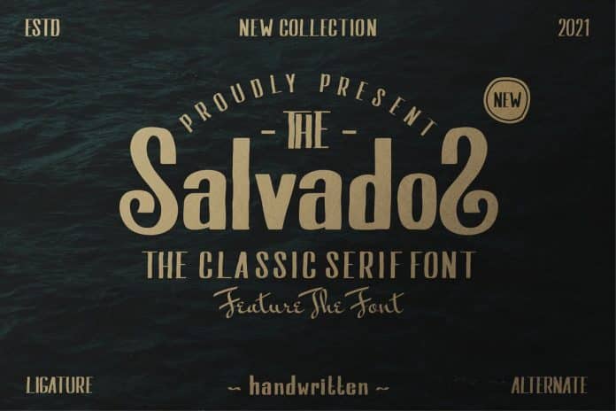 Salvados - Slab Serif Font