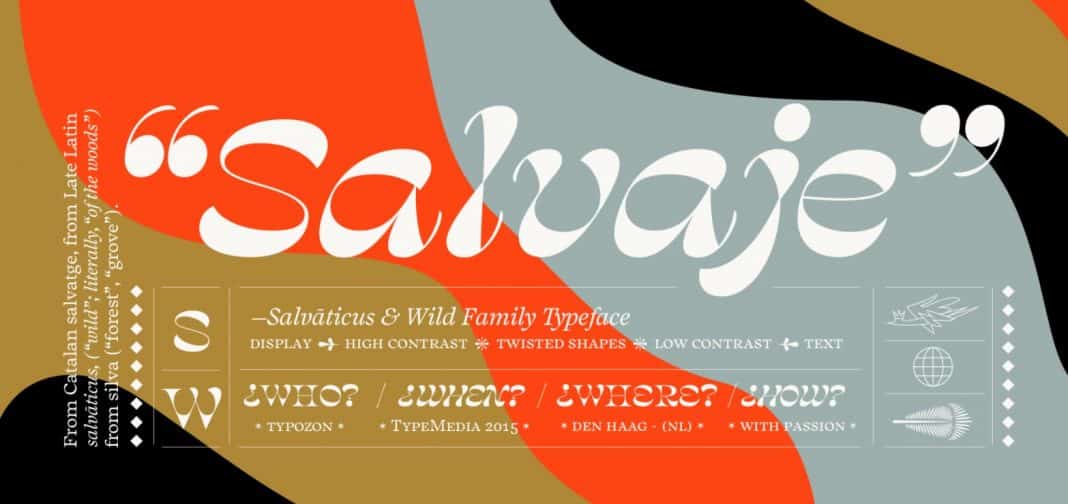 Salvaje Display Font