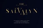 Salvalyn - Stylistic Serif Font