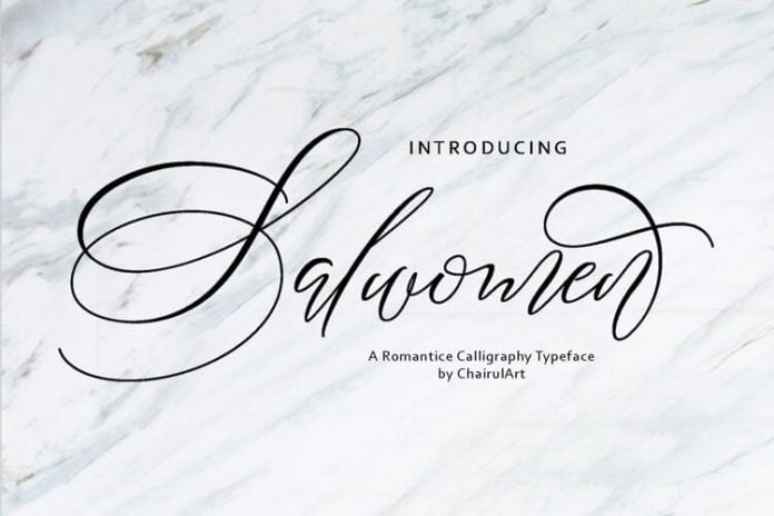 Salwomen Script Font