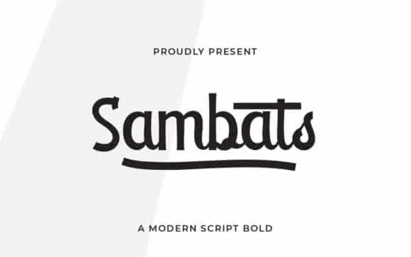Sambats Font Sambats Font