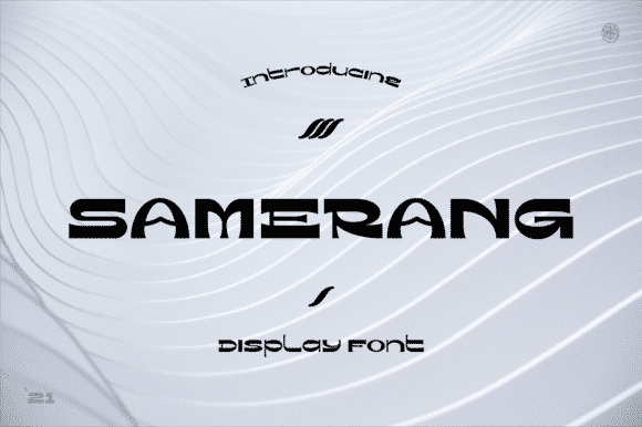 Samerang Font