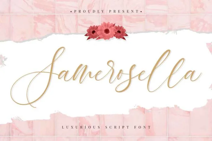 Samerosella Font