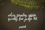 Samtak Script Font