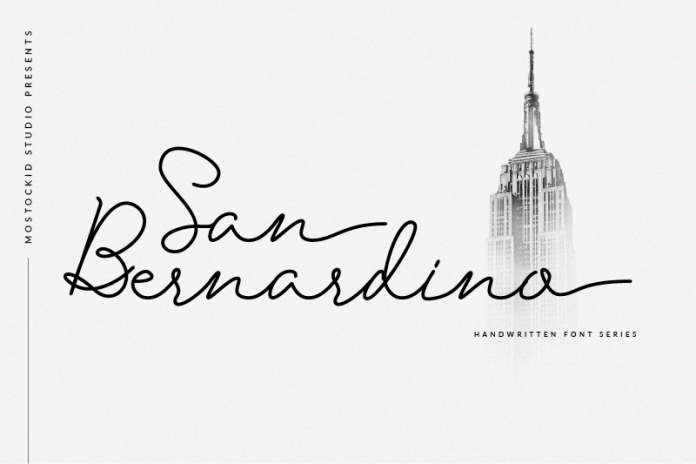 San Bernardino Font