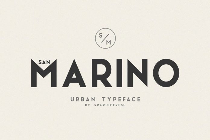 San Marino Four Font Files