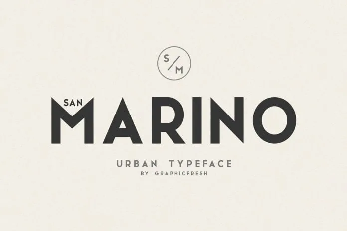 San Marino Four Font Files