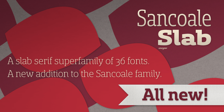 Sancoale Slab Font Family