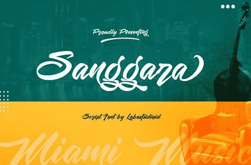 Sanggara - Gorgeous Handwritten Font
